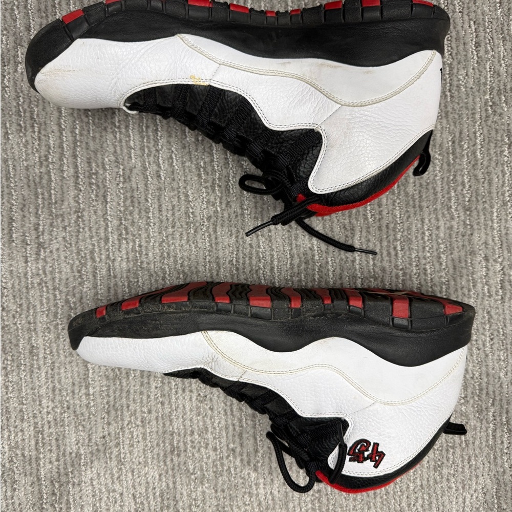 Air Jordan 10 Retro Chicago White Black Red Basketball Shoes Men’s